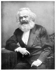 Portrait of Karl Marx (1818-1893)